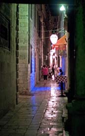 3023 Dubrovnik Streets at Night
